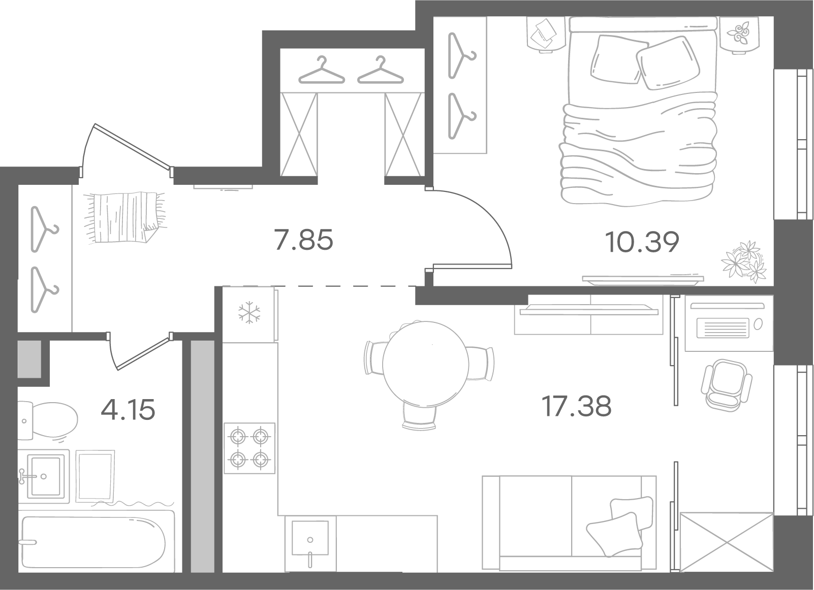 Квартира 1